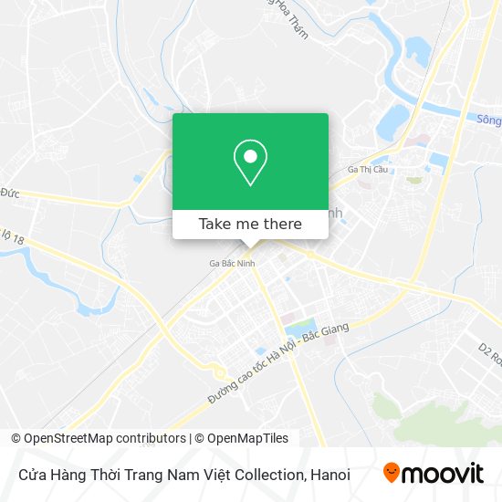 Cửa Hàng Thời Trang Nam Việt Collection map