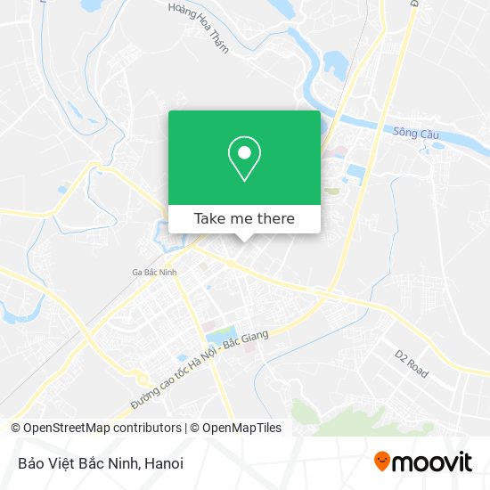 Bảo Việt Bắc Ninh map