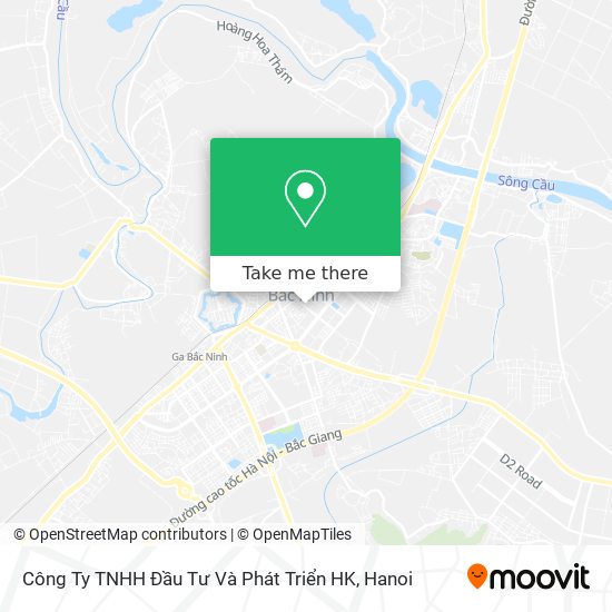 Công Ty TNHH Đầu Tư Và Phát Triển HK map