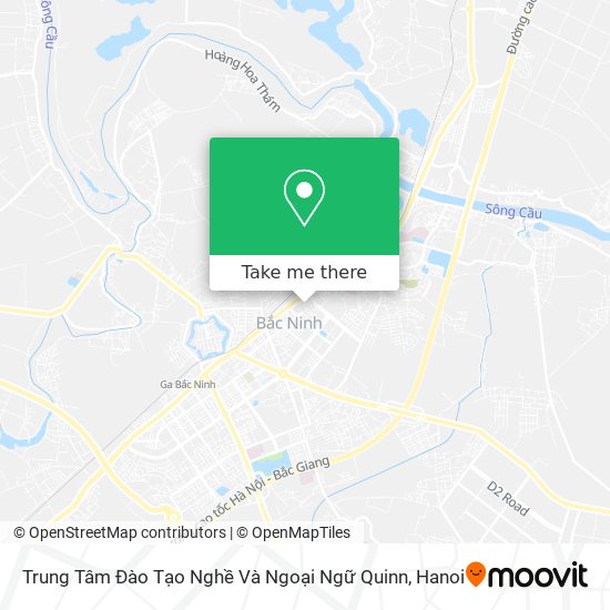 Trung Tâm Đào Tạo Nghề Và Ngoại Ngữ Quinn map