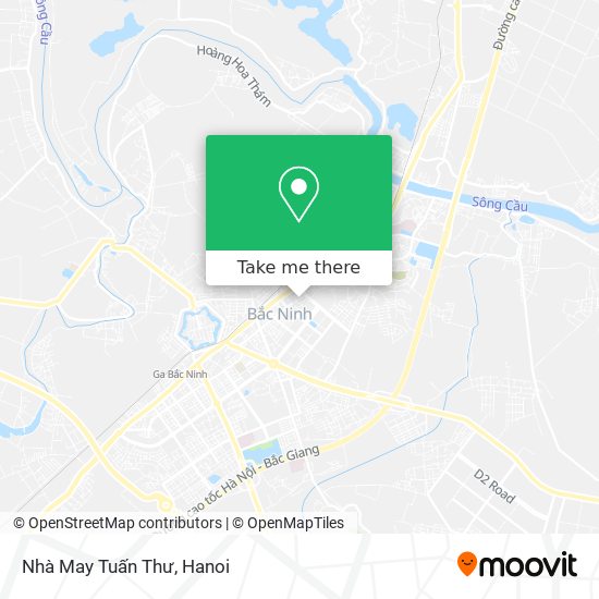 Nhà May Tuấn Thư map