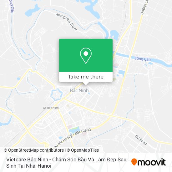 Vietcare Bắc Ninh - Chăm Sóc Bầu Và Làm Đẹp Sau Sinh Tại Nhà map