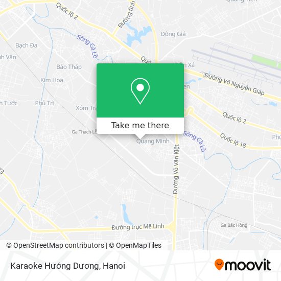 Karaoke Hướng Dương map