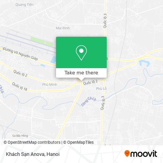 Khách Sạn Anova map