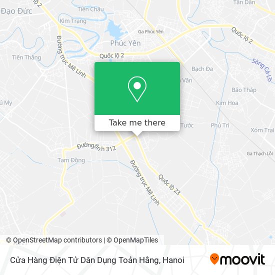 Cửa Hàng Điện Tử Dân Dụng Toản Hằng map