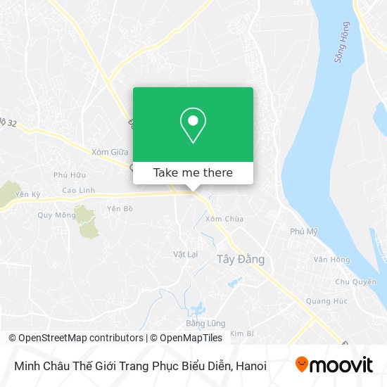 Minh Châu Thế Giới Trang Phục Biểu Diễn map