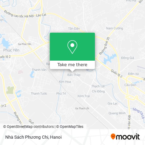 Nhà Sách Phương Chi map
