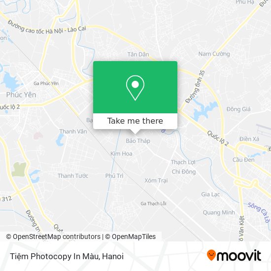 Tiệm Photocopy In Màu map