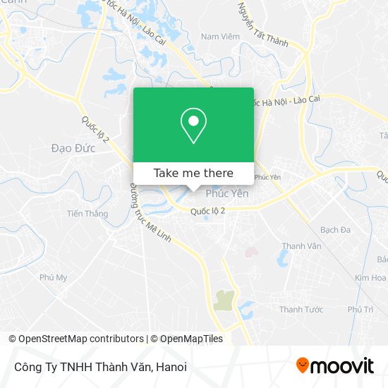 Công Ty TNHH Thành Văn map