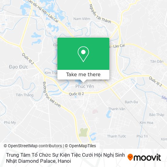 Trung Tâm Tổ Chức Sự Kiện Tiệc Cưới Hội Nghị Sinh Nhật Diamond Palace map