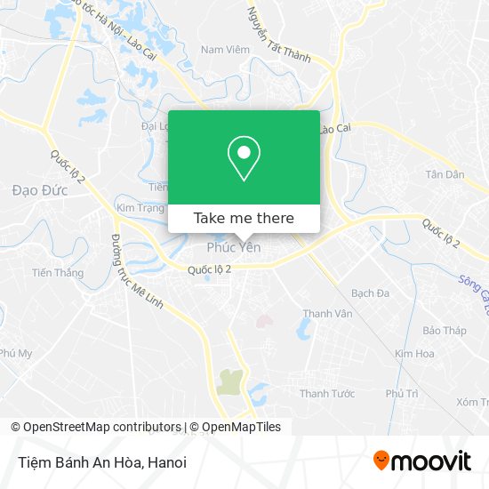 Tiệm Bánh An Hòa map