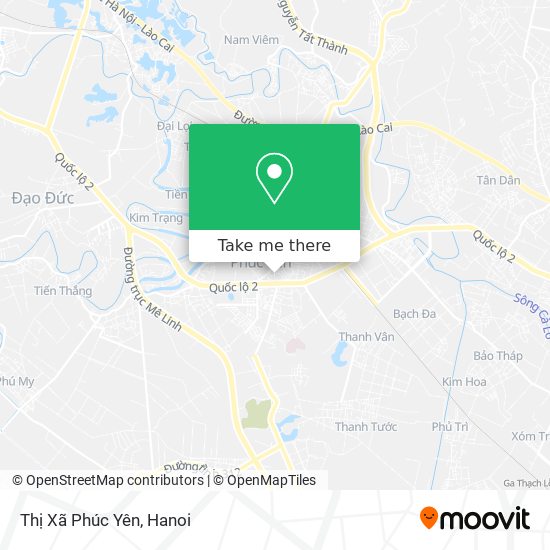 Thị Xã Phúc Yên map