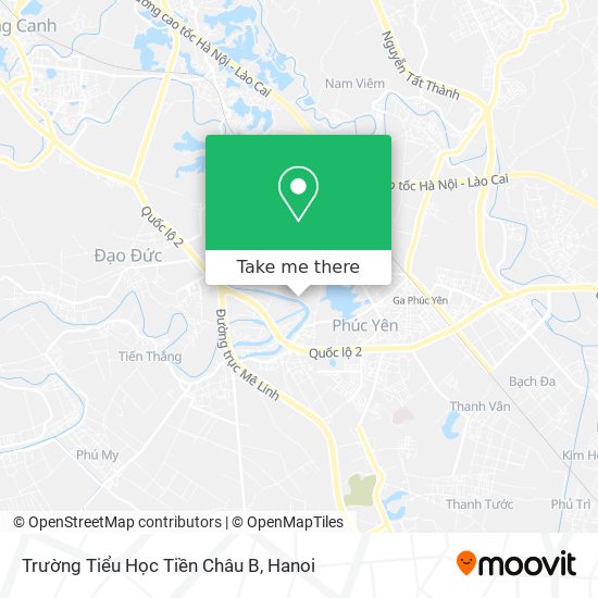 Trường Tiểu Học Tiền Châu B map