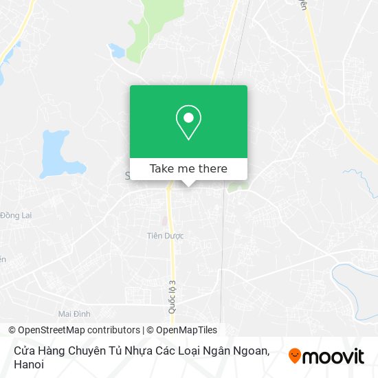 Cửa Hàng Chuyên Tủ Nhựa Các Loại Ngân Ngoan map