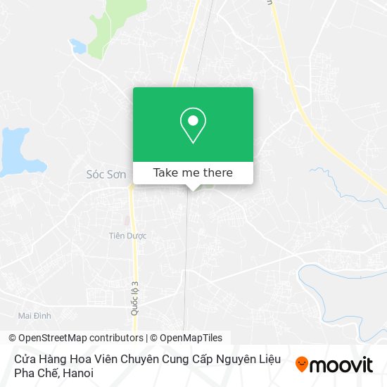 Cửa Hàng Hoa Viên Chuyên Cung Cấp Nguyên Liệu Pha Chế map