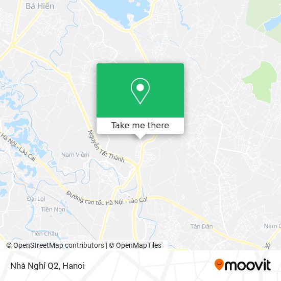 Nhà Nghỉ Q2 map