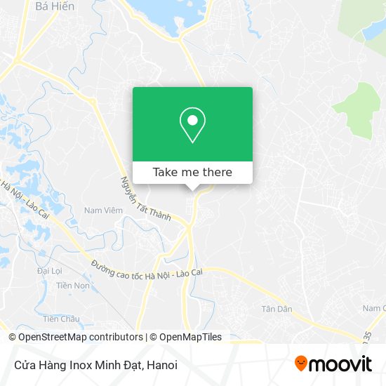 Cửa Hàng Inox Minh Đạt map