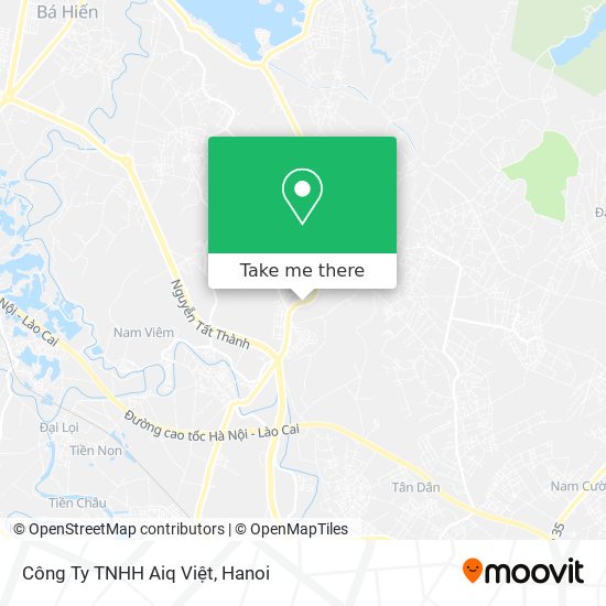 Công Ty TNHH Aiq Việt map