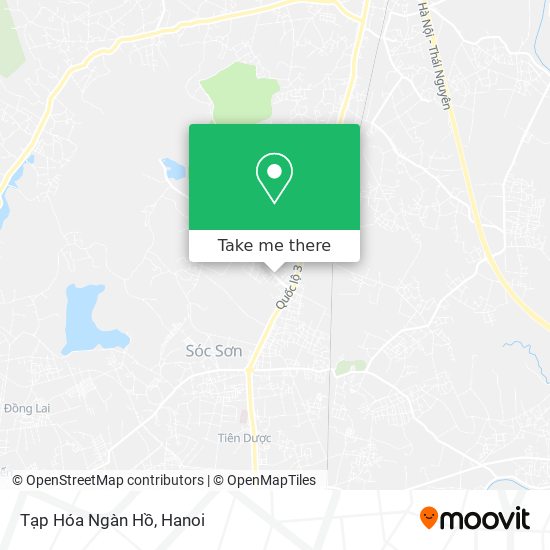Tạp Hóa Ngàn Hồ map