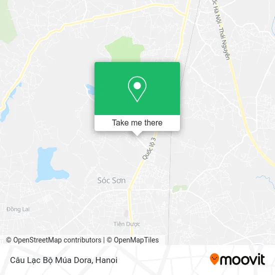 Câu Lạc Bộ Múa Dora map