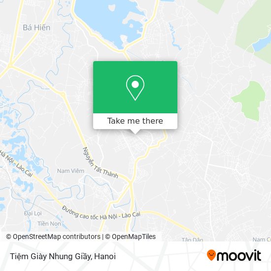 Tiệm Giày Nhung Giầy map