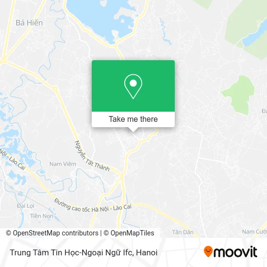 Trung Tâm Tin Học-Ngoại Ngữ Ifc map