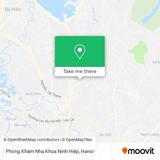 Phòng Khám Nha Khoa Ninh Hiệp map