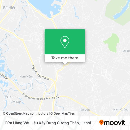 Cửa Hàng Vật Liệu Xây Dựng Cường Thảo map