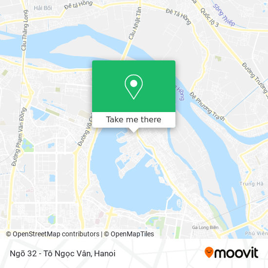 Ngõ 32 - Tô Ngọc Vân map