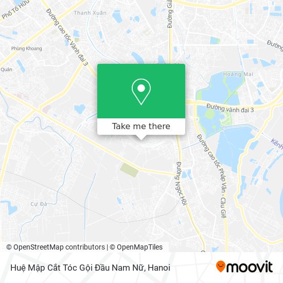 Huệ Mập Cắt Tóc Gội Đầu Nam Nữ map