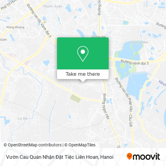 Vườn Cau Quán Nhận Đặt Tiệc Liên Hoan map