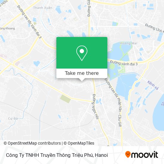 Công Ty TNHH Truyền Thông Triệu Phú map