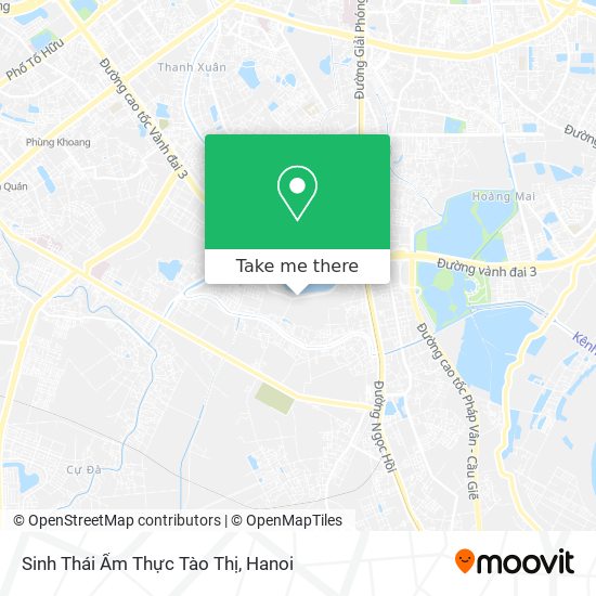 Sinh Thái Ẩm Thực Tào Thị map