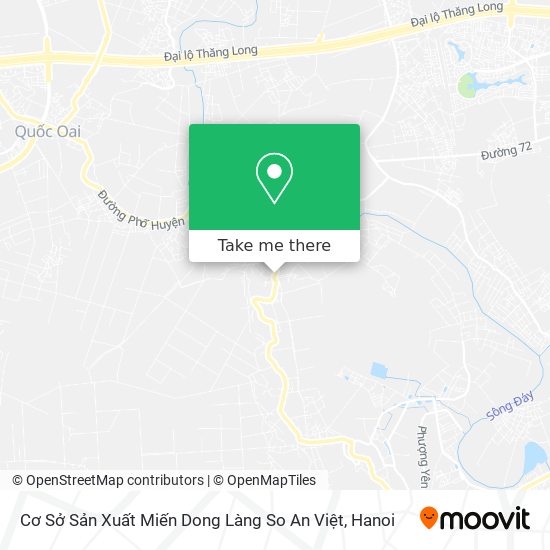 Cơ Sở Sản Xuất Miến Dong Làng So An Việt map