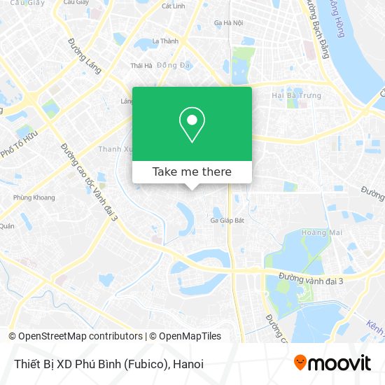 Thiết Bị XD Phú Bình (Fubico) map