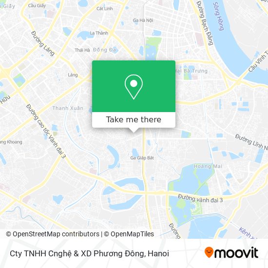 Cty TNHH Cnghệ & XD Phương Đông map