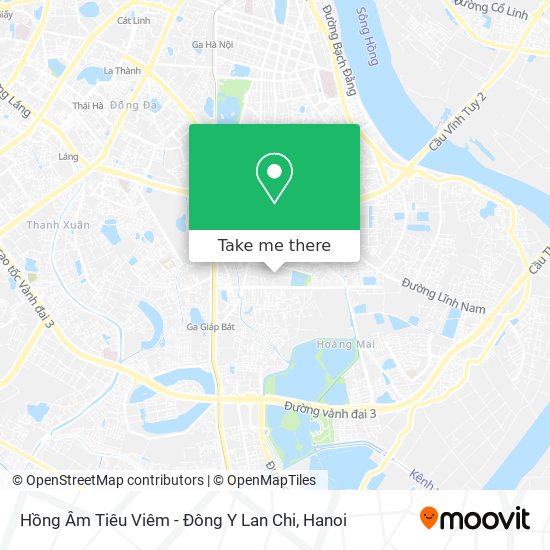 Hồng Âm Tiêu Viêm - Đông Y Lan Chi map