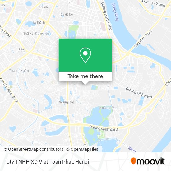 Cty TNHH XD Việt Toàn Phát map