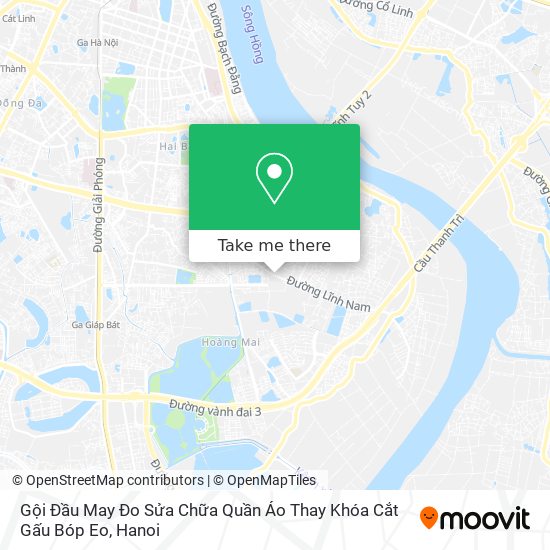 Gội Đầu May Đo Sửa Chữa Quần Áo Thay Khóa Cắt Gấu Bóp Eo map