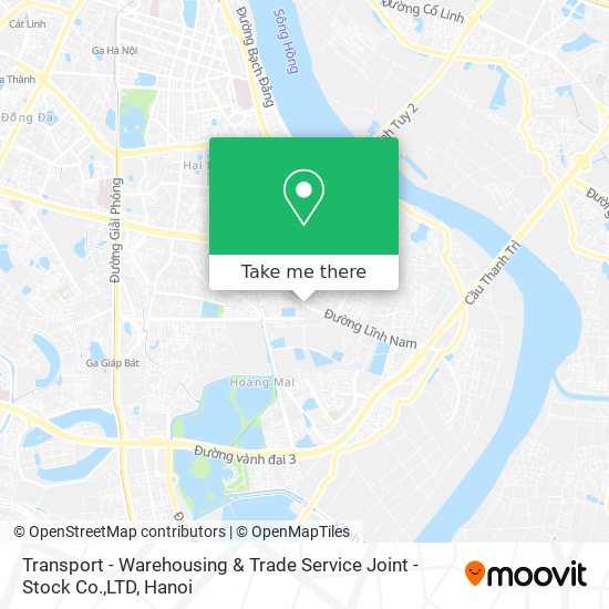 Transport - Warehousing & Trade Service Joint - Stock Co.,LTD map