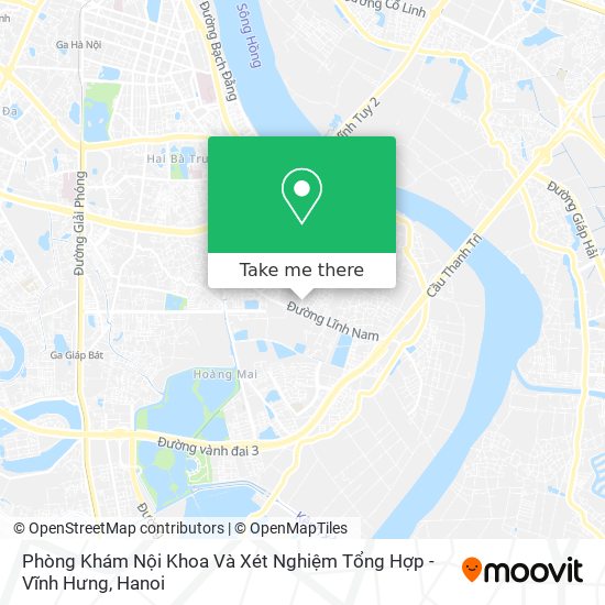 Phòng Khám Nội Khoa Và Xét Nghiệm Tổng Hợp - Vĩnh Hưng map