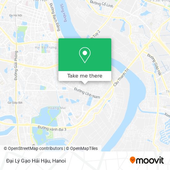 Đại Lý Gạo Hải Hậu map