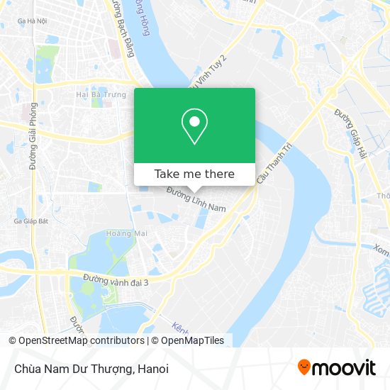 Chùa Nam Dư Thượng map
