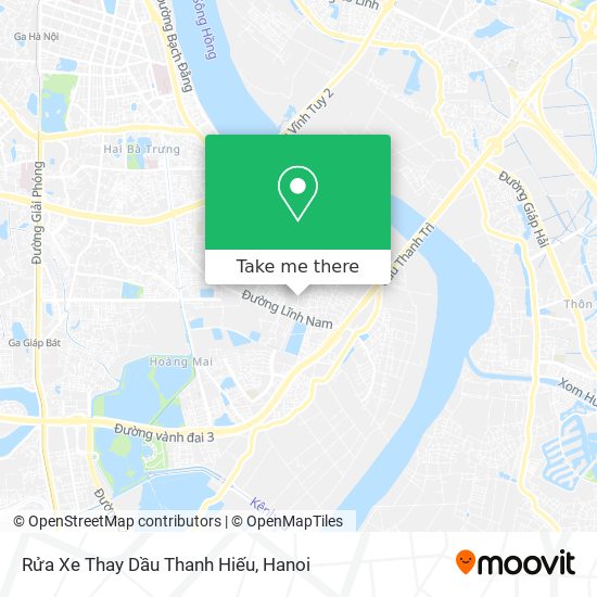 Rửa Xe Thay Dầu Thanh Hiếu map