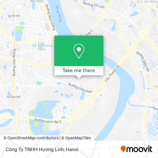 Công Ty TNHH Hương Linh map