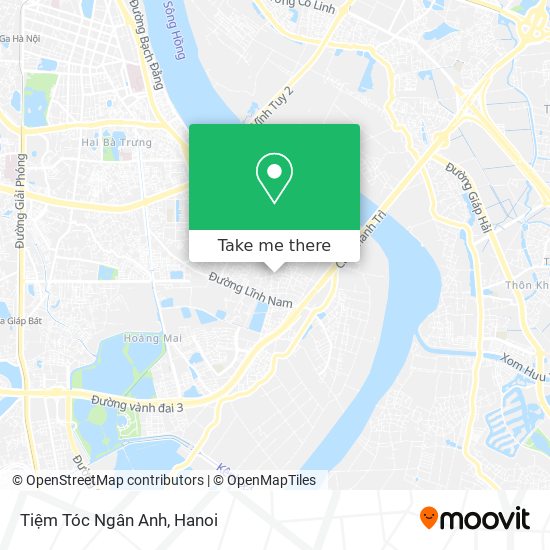 Tiệm Tóc Ngân Anh map