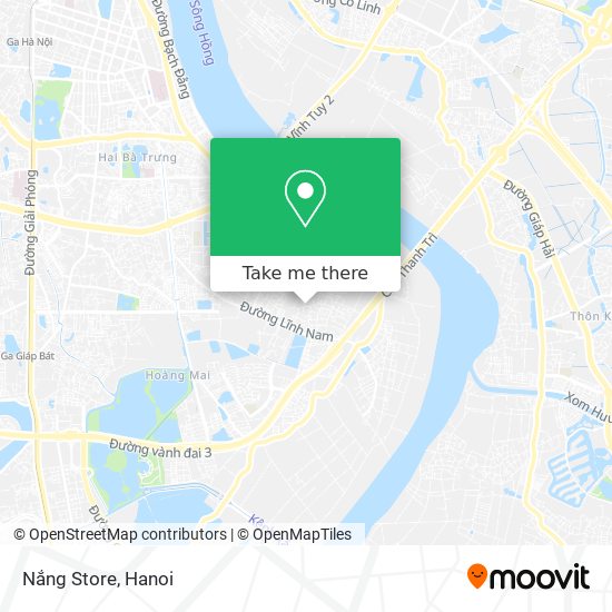 Nắng Store map