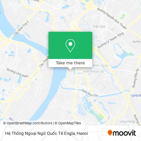 Hệ Thống Ngoại Ngữ Quốc Tế Engla map