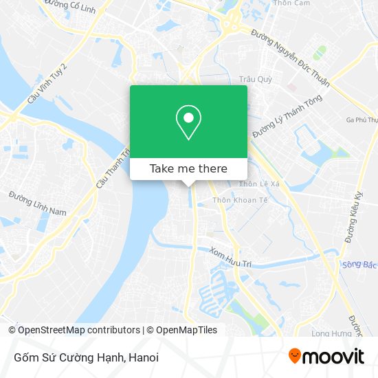 Gốm Sứ Cường Hạnh map