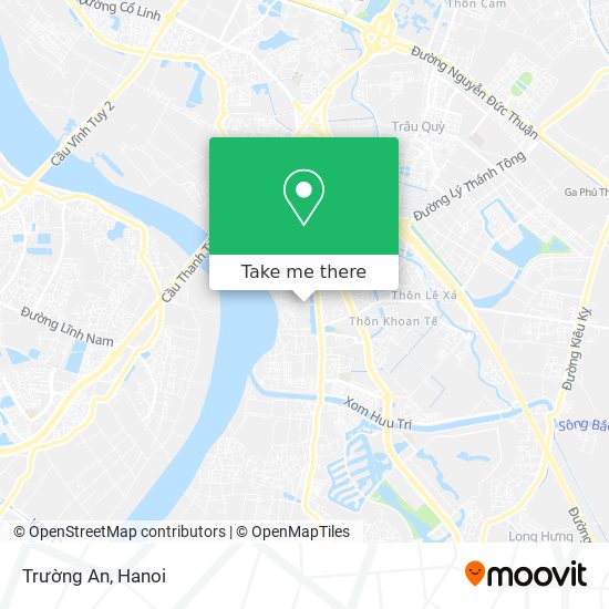 Trường An map